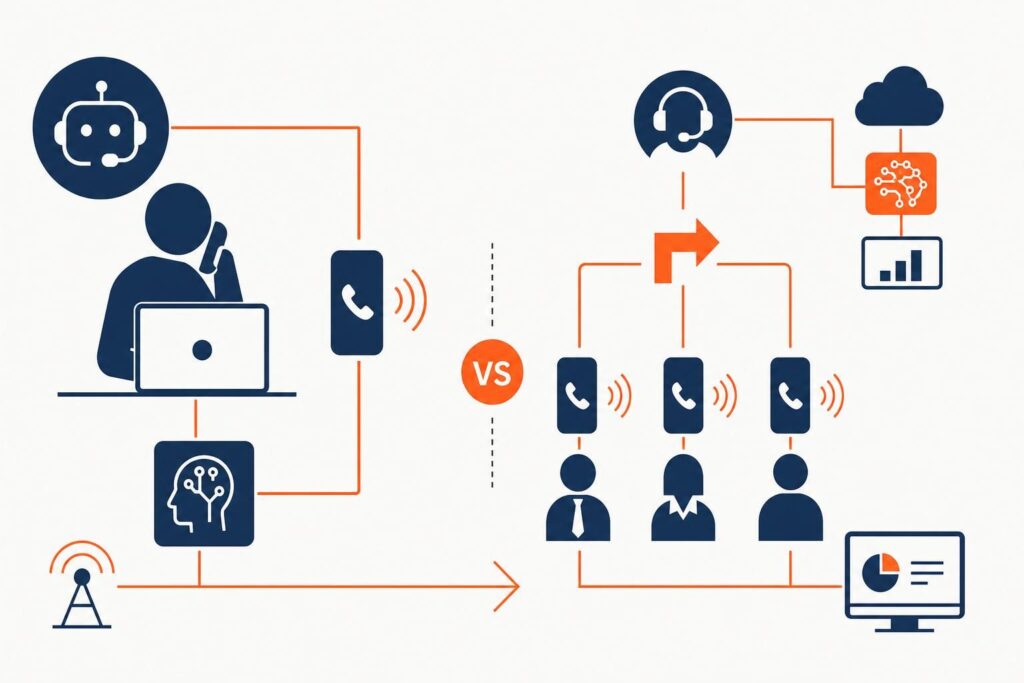 découvrez notre analyse complète d'airagent et ringover pour choisir le meilleur système de transfert d'appel ia en 2026, alliant efficacité et innovation.