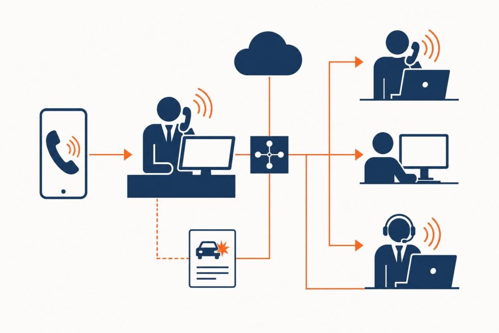 optimisez la gestion de vos sinistres avec notre service de transfert d'appel et routage intelligent dédié aux agences d'assurance. assurez une prise en charge rapide et efficace de chaque demande.